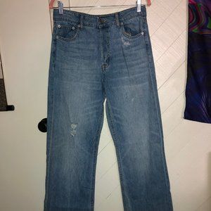 (NWOT) High-Waisted Wide-Leg Jean